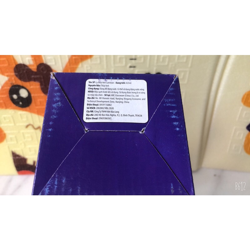 LY THUỶ TINH LUMIAC HKM PEDIASURE