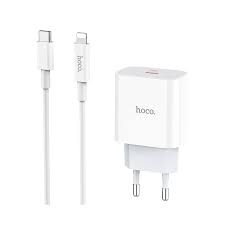 CHÍNH HÃNGBộ sạc nhanh C76 20w hoco type c to lightning cho các dòng iphone C76A - C76Aplus