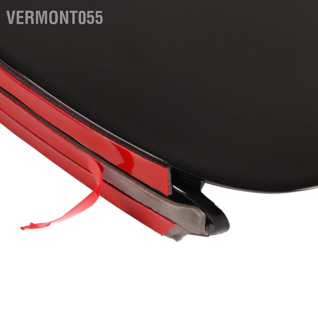 Vermont055 2 cái Phía sau Bộ cản phía Cánh lướt gió bên trái Bên phải Màu đen bóng Thay thế cho Mercedes ‑ Benz C Class W206