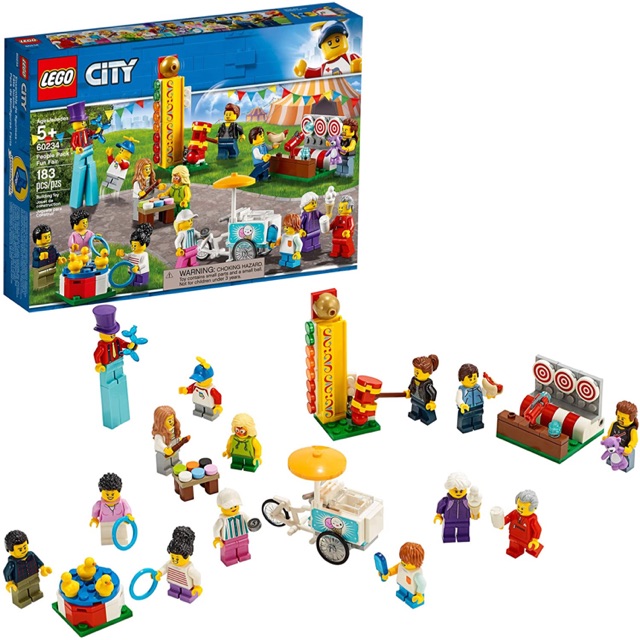 Bộ đồ chơi lắp ráp Lego City 60234 People Pack Fun Fair