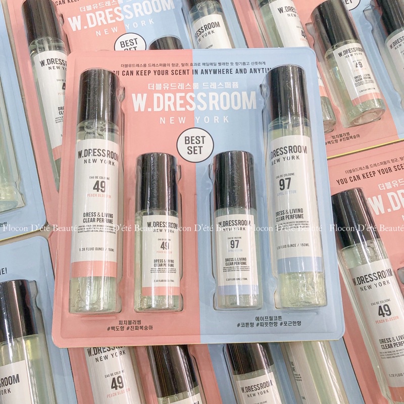 Nước hoa xịt thơm W.Dressroom 70ml/150ml