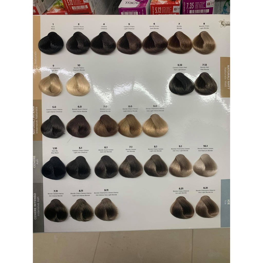 MÀU NHUỘM VITAMIN X PERIENCE TRICOL 100ML