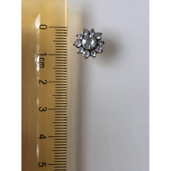 (1 cái)Center kim loại đính đá nhiều mẫu, Nguyên liệu làm trang sức cổ trang, Nguyên liệu diy