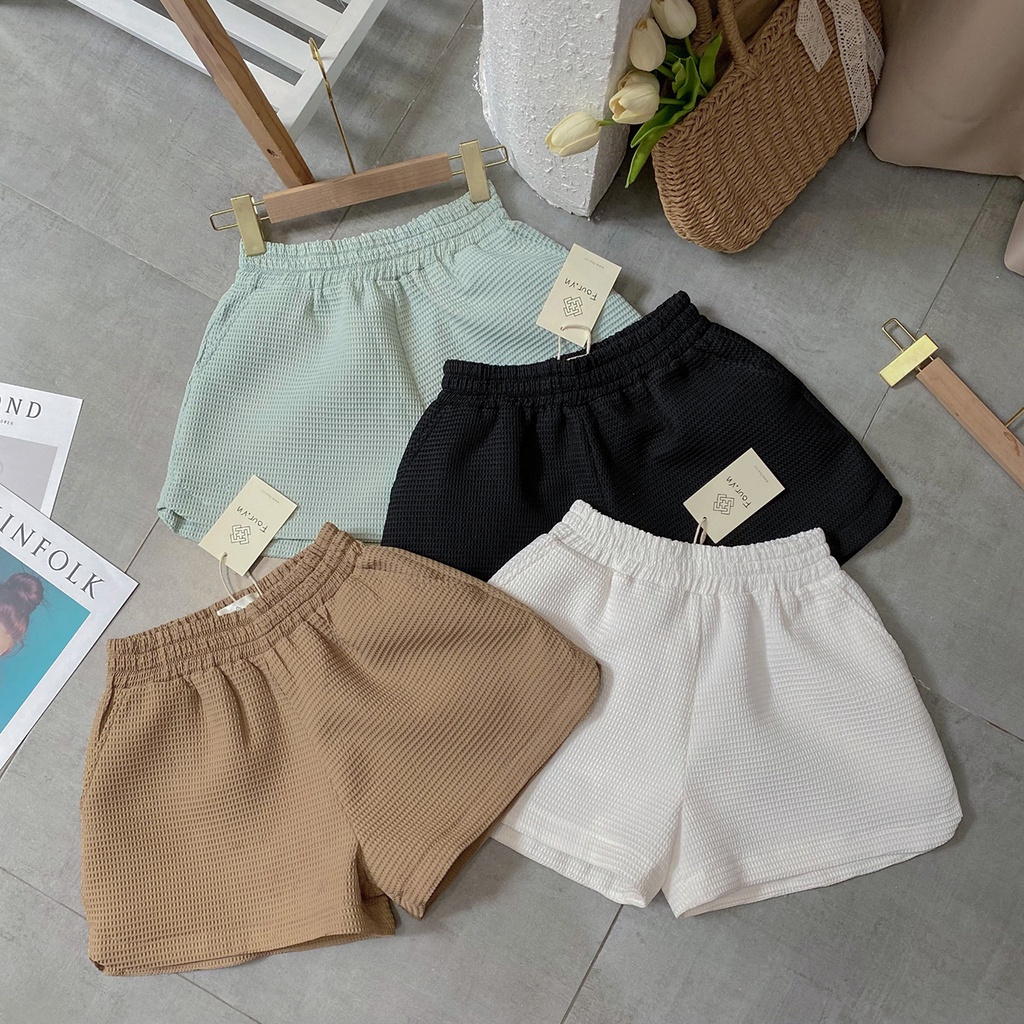 Quần Short nữ đẹp 4 màu cao cấp Q12 Four Lady