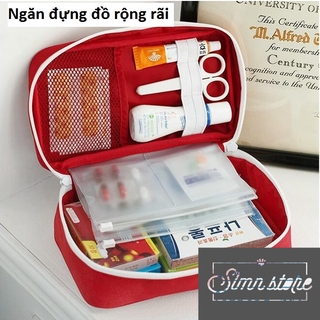 Túi Y Tế Du Lịch ngang loại lớn chống thấm, túi đựng thuốc tây, kim chỉ, túi cứu thương tiện dụng.
Slmn_TYTENgang