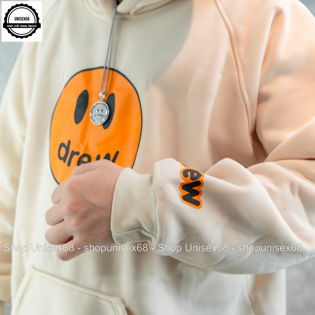 Aó Hoodie drew chất liệu nỉ siêu dày,mũ to 2 lớp cực ấm.