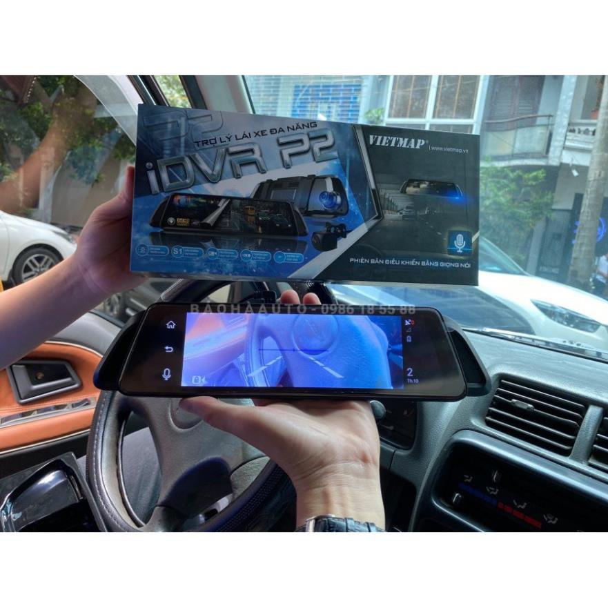 Camera hành trình Vietmap iDVR P2 màn hình gương 10 inch tràn viền cao cấp | BigBuy360 - bigbuy360.vn