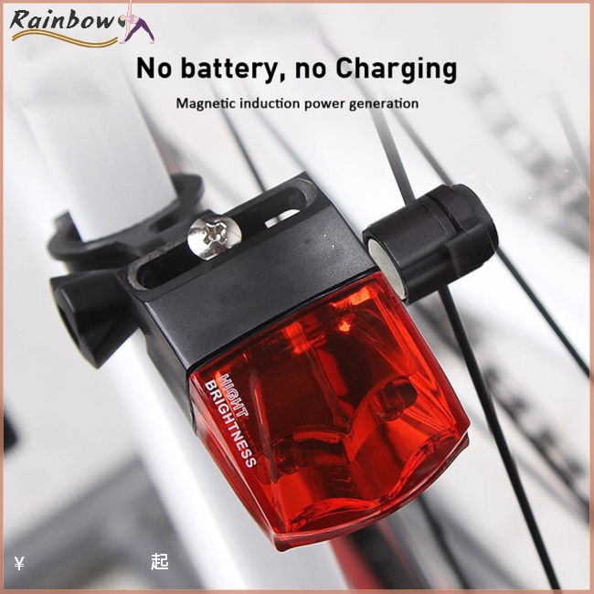 Đèn Cảnh Báo Chống Thấm Nước Có Từ Tính Gắn Đuôi Xe Đạp