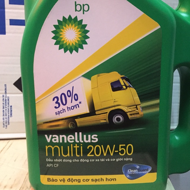 Nhớt BP Vanellus Multi 20w50 5L