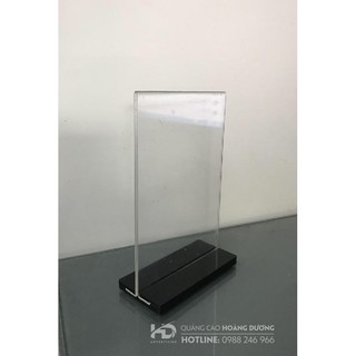 Menu mica A5, A4 để bàn, kệ mica, menu mica