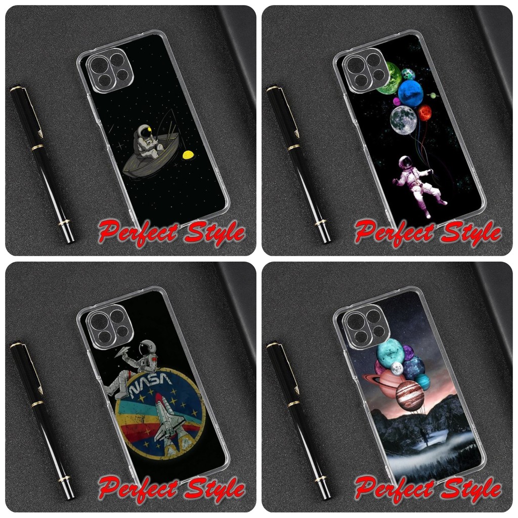 Ốp lưng silicon in hình Xiaomi Mi 11 lite / Redmi Note 10 / Redmi Note 10 pro / K40 k40 pro Poco F3 vũ trụ