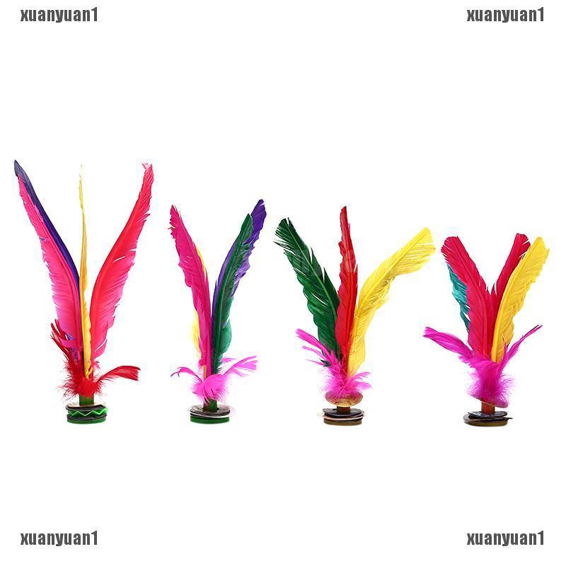 {XUANYUAN} China Jianzi Bánh Xe Đá Lông Ngỗng Sang Trọng