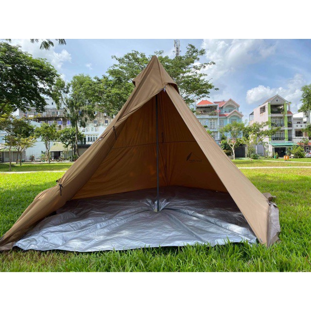 Lều cắm trại Tent Mark du lịch dã ngoại lều 4 người bền gọn vải TC CampOut A059