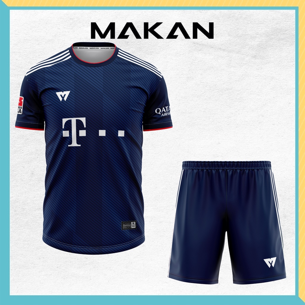 Áo bóng đá đẹp nam nữ trẻ em CLB  KBD816