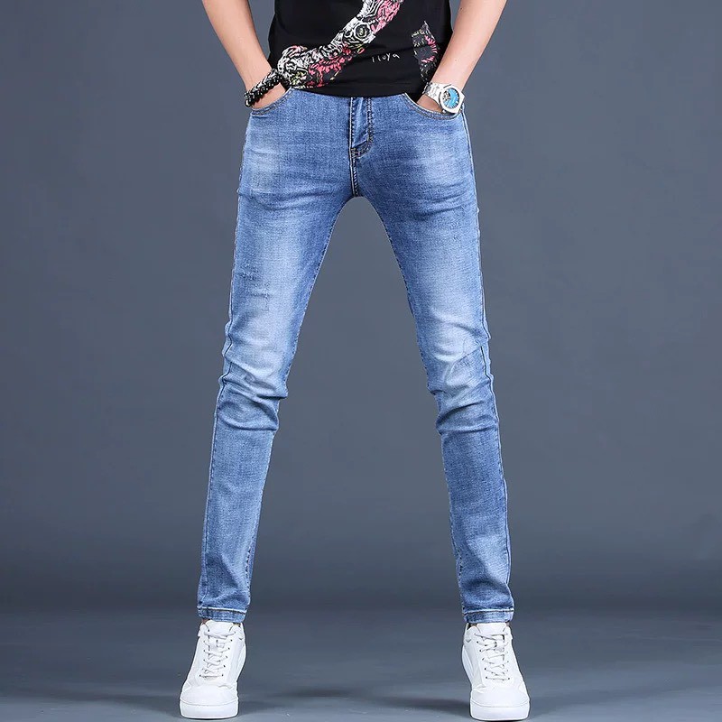 Quần Jeans Nam OoKi Quần Bò Nam ống côn co giãn chuẩn form 3 màu