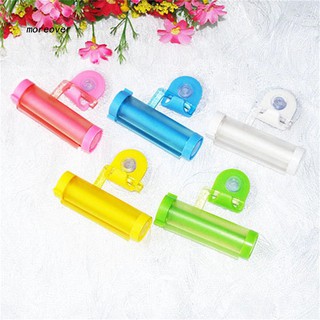 MORE☼Useful Plastic Rolling Tube Squeezer Toothpaste Easy Dispenser Bathroom Holder