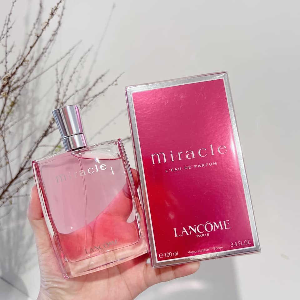 SALES SỐC] Nước hoa nữ Lancome Miracle EDP 100ml mẫu mới 2020 - Longfume  Store nước hoa châu âu chính hãng TPHCM | Shopee Việt Nam