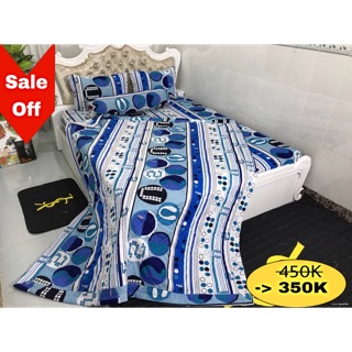 Nhap ma FSS04APR3 duoc hoan tien 70K XU  Drap Thun Hàn Quốc Sale Trọn bộ có mền chỉ 350k