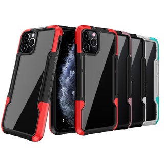 Ốp iphone 12 pro max Iphone 7 Plus IP 8 Plus X Xr Xs Max 11 12 Mini lưng trong suốt chống sốc cho