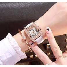 Đồng hồ thời trang nữ DZG đính đá cực đẹp dây đẹp | BigBuy360 - bigbuy360.vn