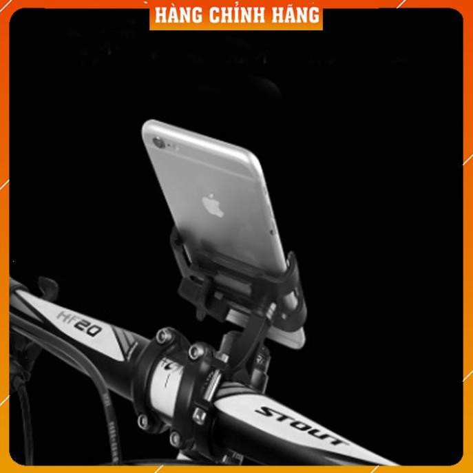 Giá Đỡ Điện Thoại - Kẹp Điện Thoại Kim Loại Xe Máy, Xe Đạp ,Lắp chân gương Cực Chất