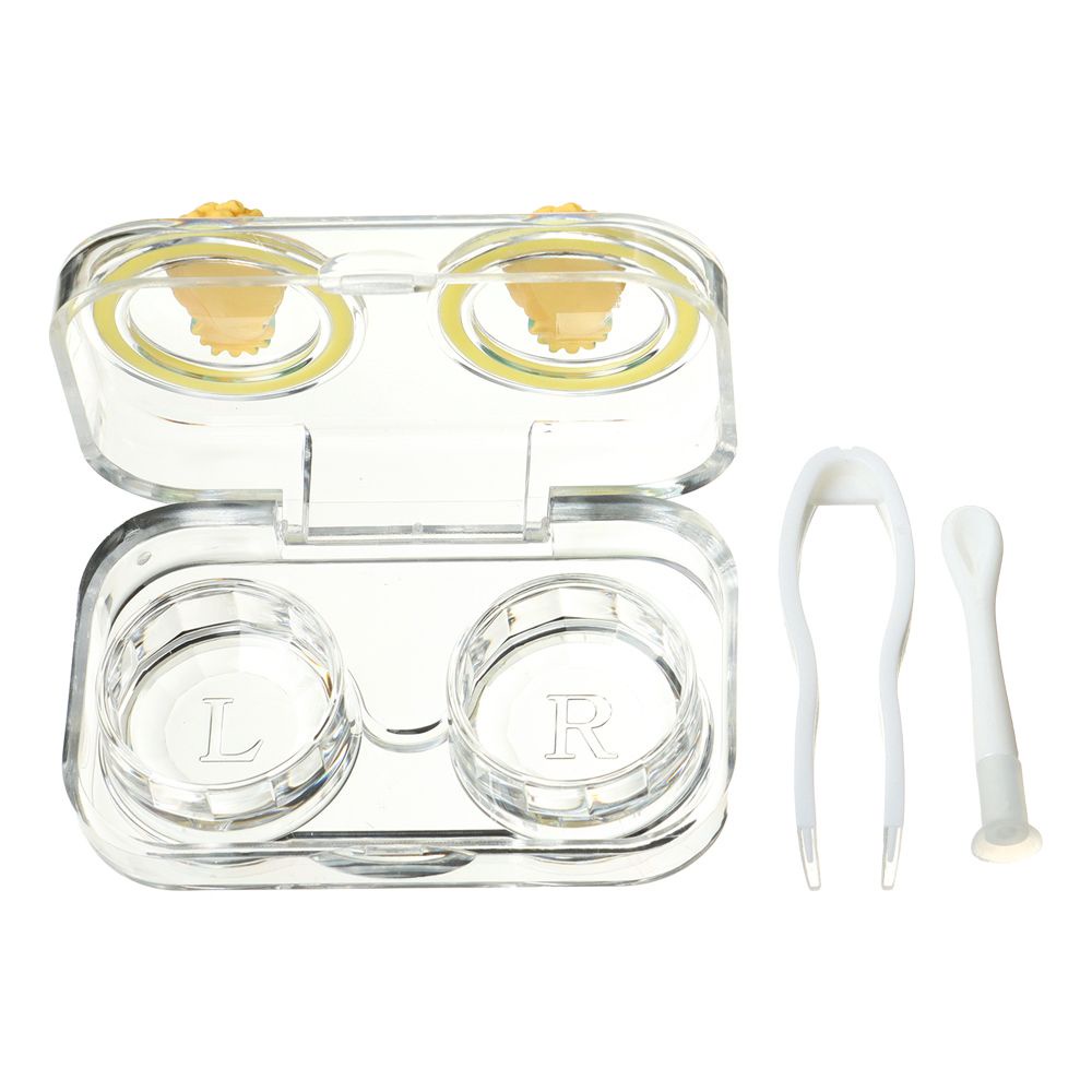 Hộp Đựng Kính Áp Tròng Thiết Kế Dễ Thương ​ Hộp Đựng Mắt Hình Hoạt Hình Bền Bỉ Tiện Dụng Cho Du Lịch