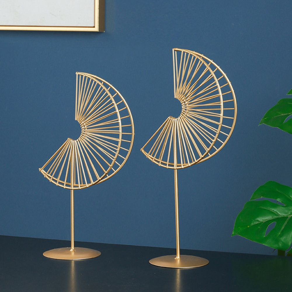 Epoch Tượng Điêu Khắc Hình Lá Cây Bằng Sắt Phong Cách Bắc Âu Hiện Đại Sáng Tạo Trang Trí Nhà Cửa