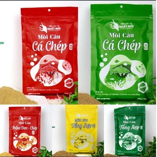 Mồi câu cá chuyên chép , tổng hợp , trắm đen - chép nhất mồi - mồi câu cá phú thành