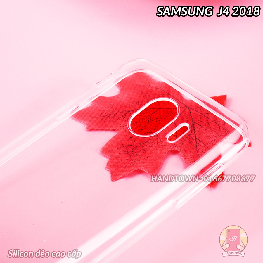 Ốp samsung j4 2018_silicon dẻo cao cấp