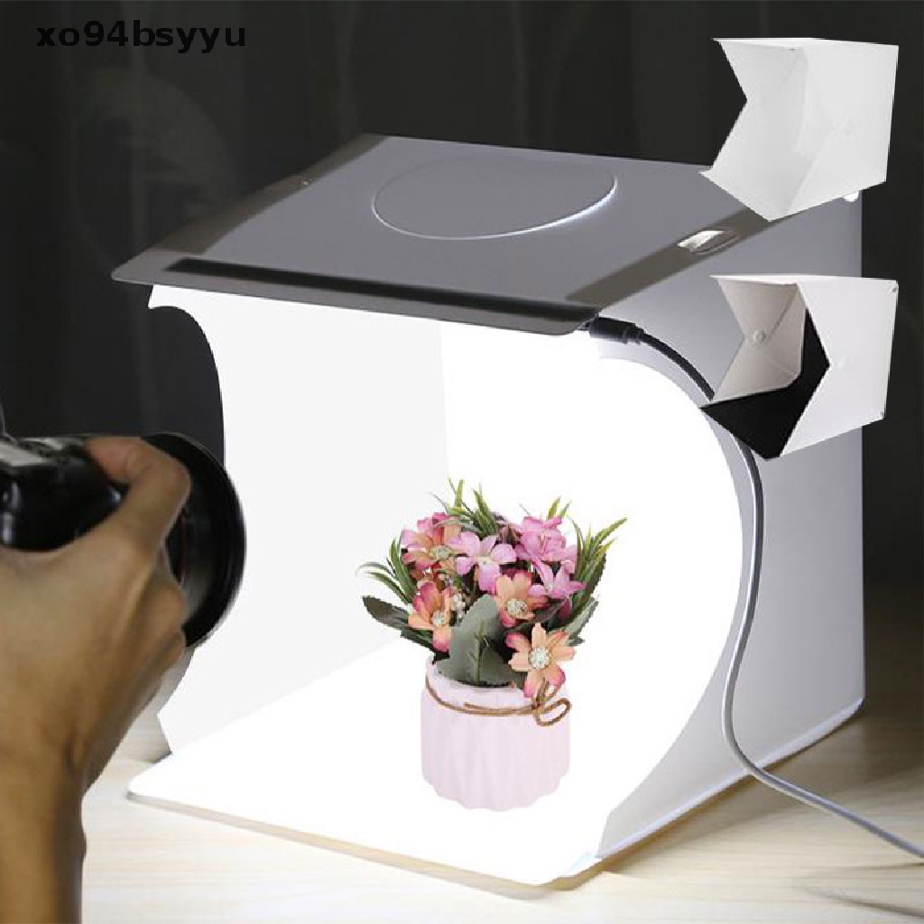 Hộp Chụp Ảnh Sản Phẩm Xo94Bsyu 9.5 &quot;x 9.5&quot; Có Đèn LED
