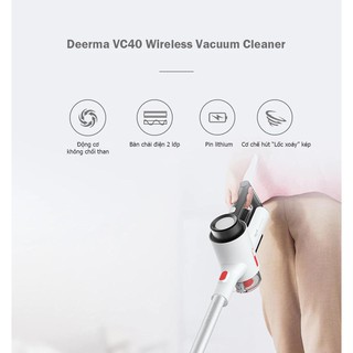 MÁY HÚT BỤI DEERMA VC40