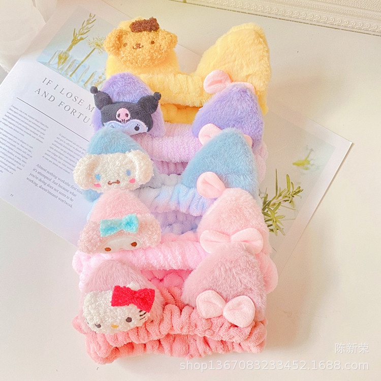 Băng đô giữ tóc hình Hello Kitty