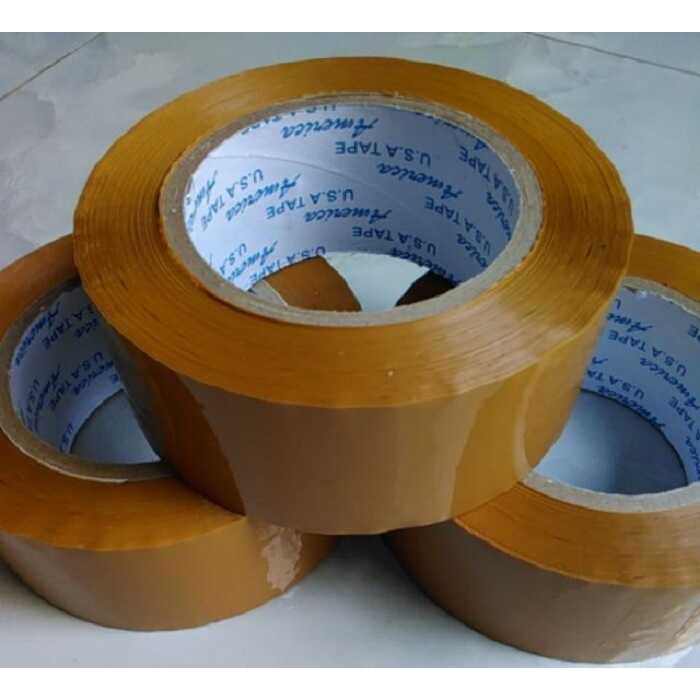 Băng keo vàng 900g - Băng keo đục loại lớn (loại tốt)