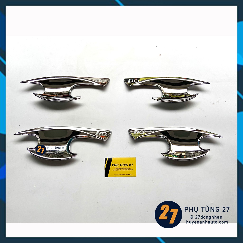 Ốp tay nắm, hõm cửa xe Hyundai Grand i10 đời 2014-2020