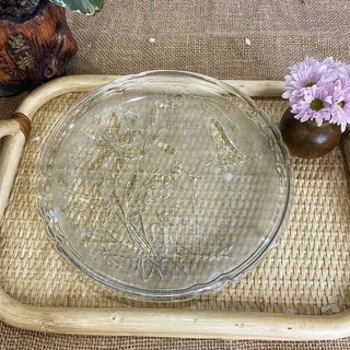 Đĩa Thủy Tinh Đựng Trái Cây 35cm