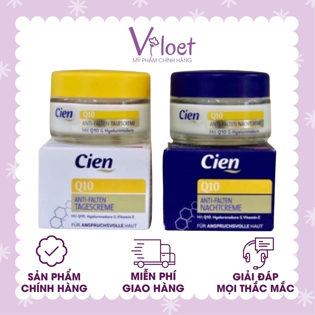 Kem dưỡng da chống lão hoá ban ngày/ban đêm Cien 50ml chống nếp nhăn - Shop Viloet
