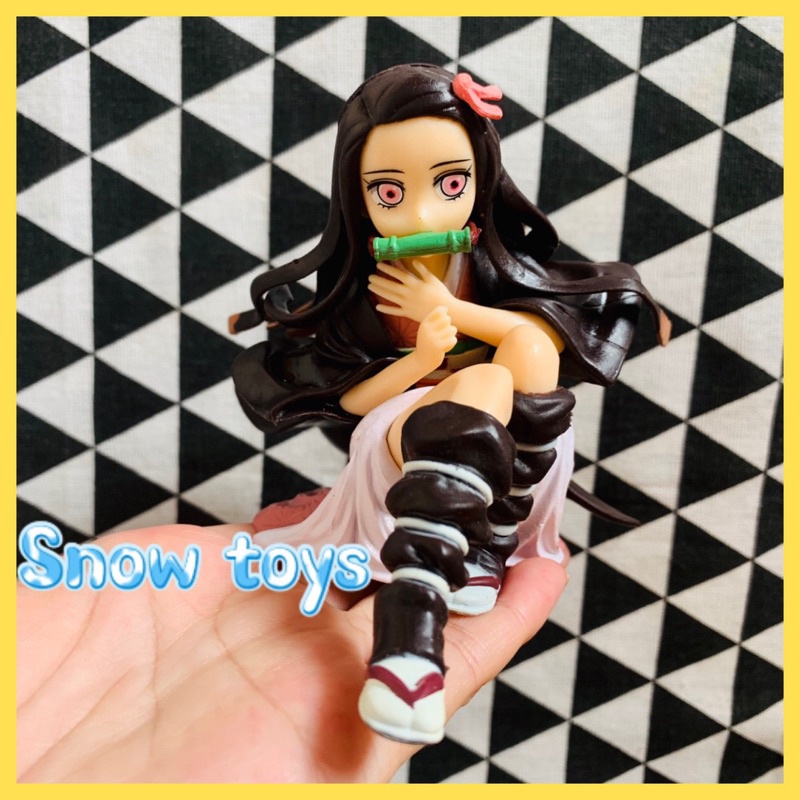 Tổng hợp Mô hình nezuko Kimetsu No Yaiba - thanh gươm diệt quỷ - Kamado Nezuko các tư thế nằm ngồi quỳ đứng -Cao 6~15cm