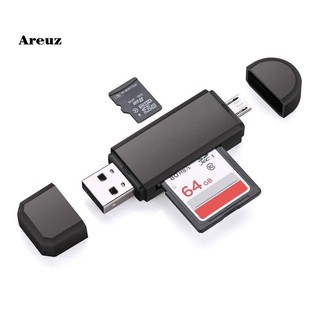 Đầu Đọc Thẻ Nhớ Usb 3.0 Micro-Usb Sd Micro-Sd Tốc Độ Cao Max 2 Trong 1