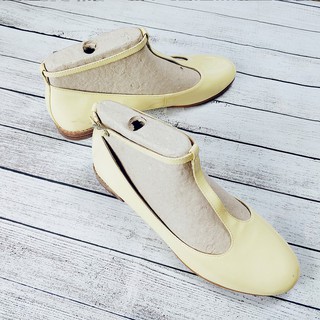 Giày Clarks VNXK màu vàng chanh