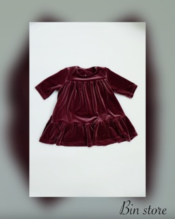 Váy nhung cho bé đồng giá 180k