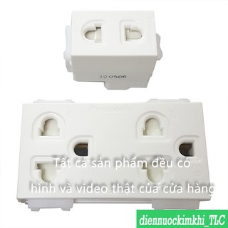 Hạt ổ đơn 2 chấu và 3 chấu PANASONIC WEV1081-7SW