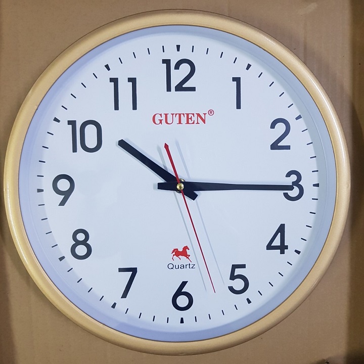 Đồng Hồ Treo Tường Kim Trôi 34cm GUTEN