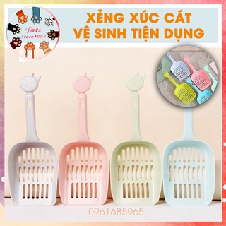 Xẻng xúc cát vệ sinh cho mèo - Xẻng xúc cát vệ sinh hình mèo tiện dụng
