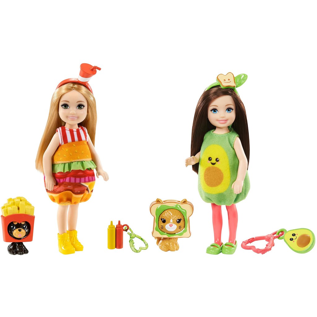 Bộ Sưu Tập Búp Bê Những Em Bé Barbie Club Chelsea Dress Up Tiệc Hóa Trang