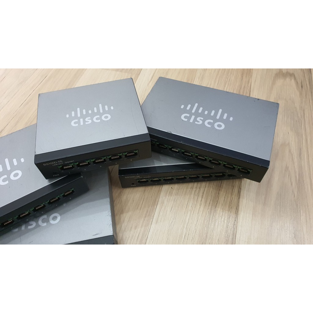 Switch bộ chia mạng Cisco 5-8 cổng 1Gbps - SG100D v2