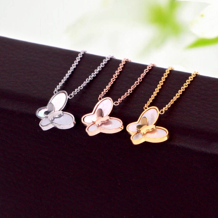 Dây chuyền nữ ttian hình con bướm siêu cute, bền màu, hợp thời trang