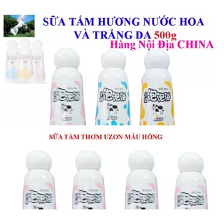 sữa tắm con bò uzon 500ml