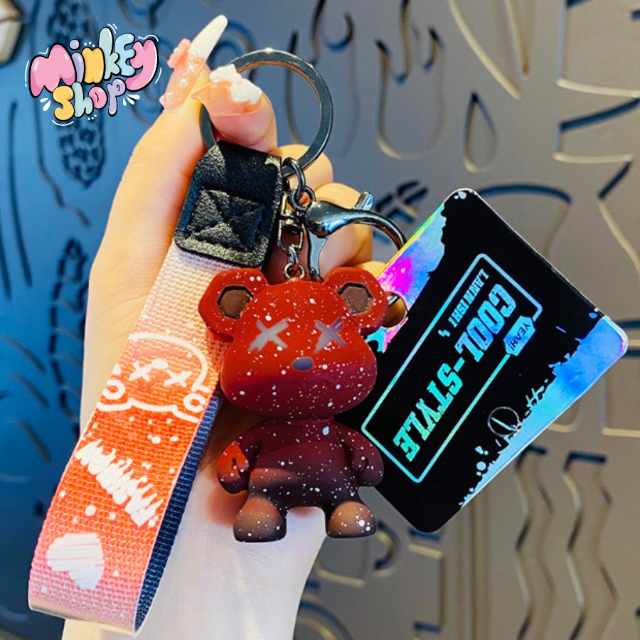 Móc Khóa Đẹp Hình Kaws xx Cute phụ kiện Túi Xách dễ thương -Minkey
