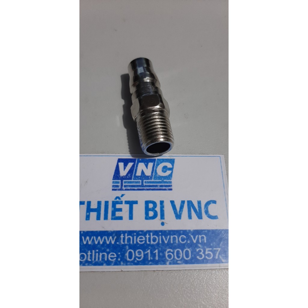 3 Đầu đực nối nhanh khí nén ren ngoài 13mm
