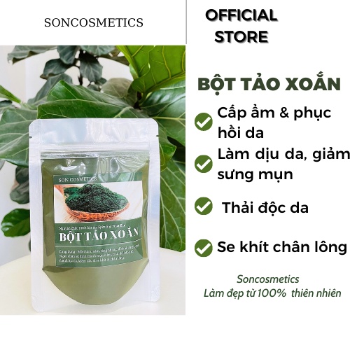 Bột Tảo Xoắn Nhật Bản Spirulina nguyên chất SON COSMETICS
